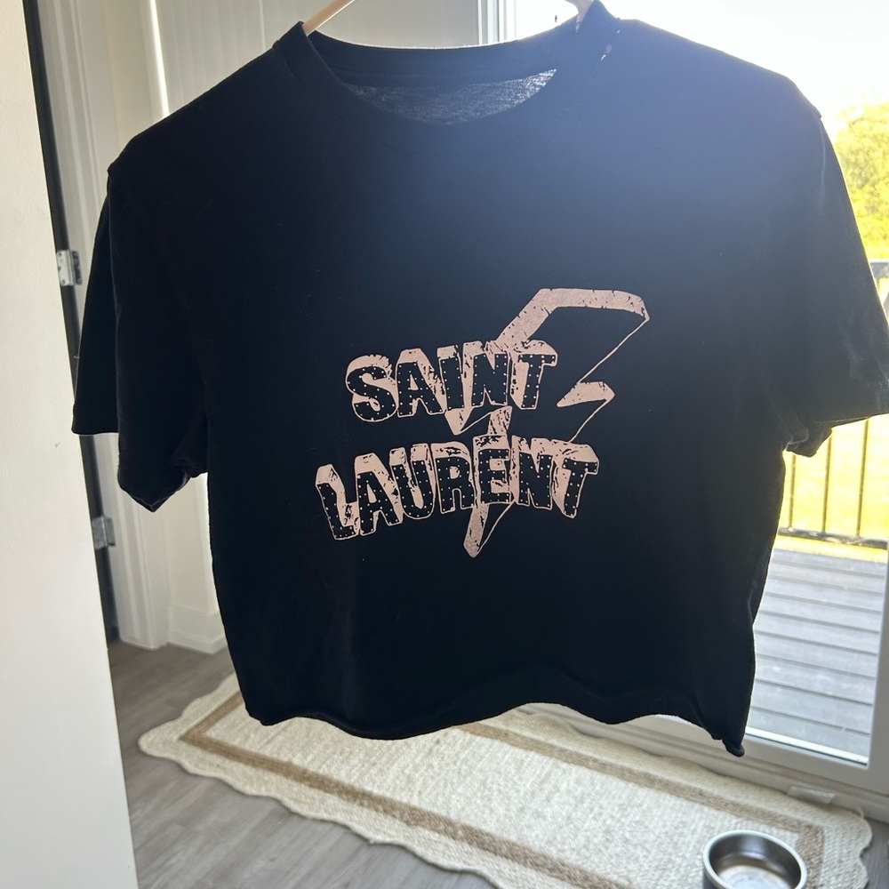 Saint Laurent Crop